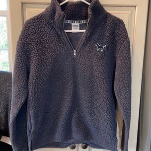 3/4 Zip hoodie dark blue